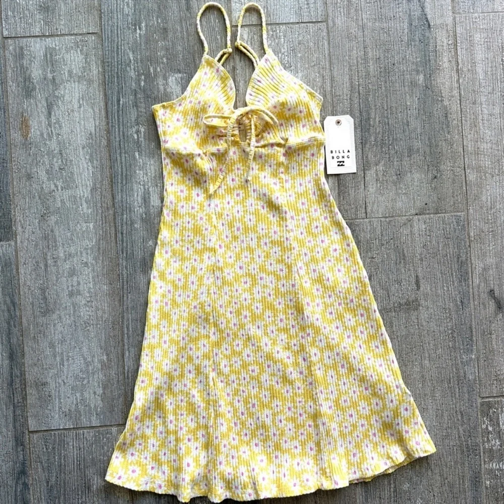 🔥🔥BILLABONG - SUNNY GARDEN RIB KNIT DRESS🔥🔥 - Picture 2 of 8